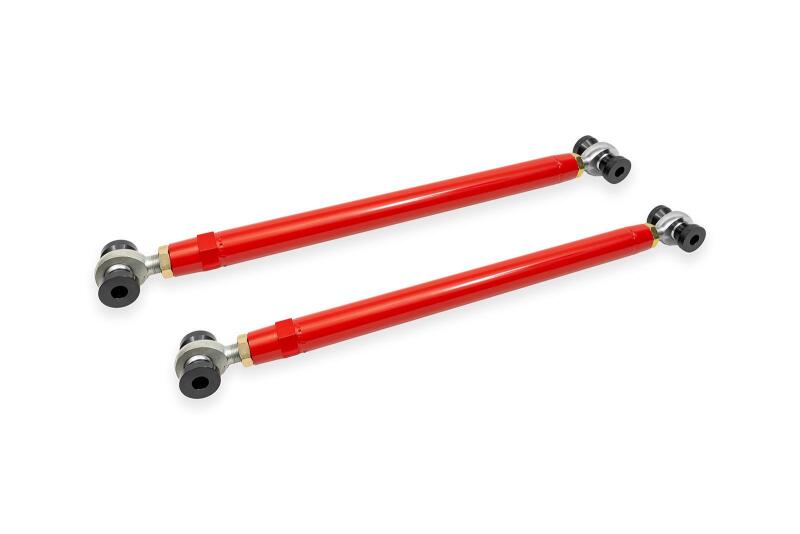 BMR 21-25 Ford Bronco (Exc. Bronco Sport) Lower Control Arms - Double Adj. - Red Control Arms BMR Suspension