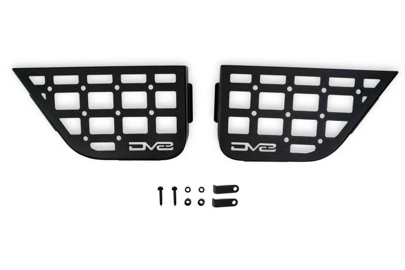 DV8 Offroad 2011-2018 Jeep Wrangler JK Slim Front Door Molle Pockets Exterior Trim DV8 Offroad
