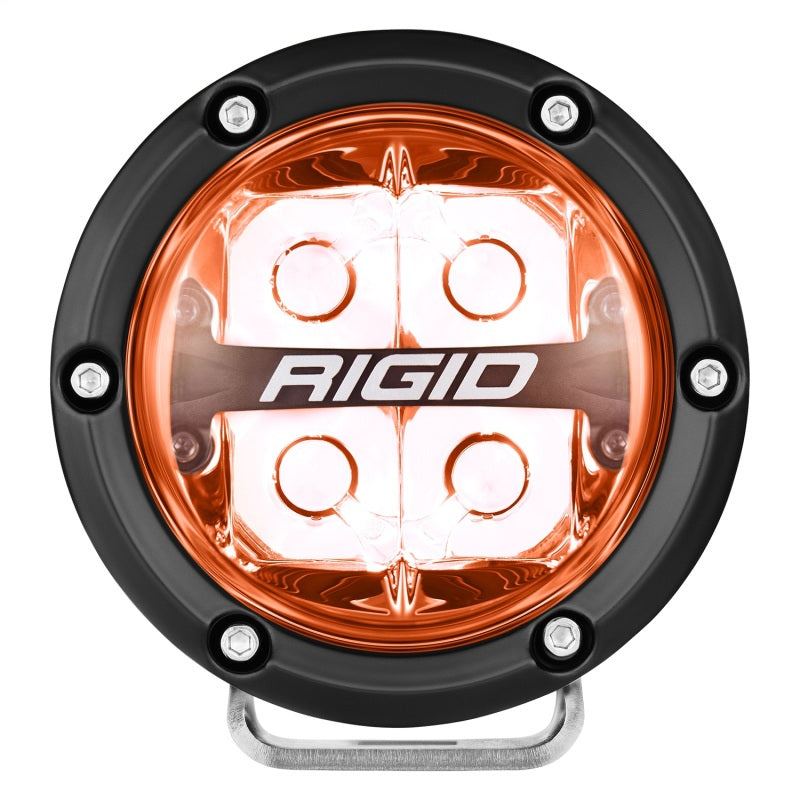 Rigid Industries 360-Series 4in LED Off-Road Spot Beam - RGBW (Pair) Light Bars & Cubes Rigid Industries