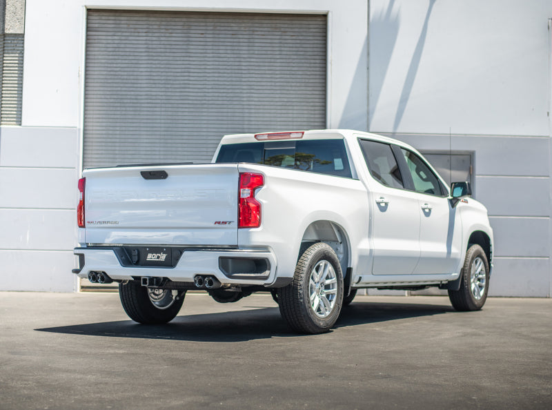 Borla 2019 Chevrolet Silverado 1500 6.2 w/ 147in WB 2.75in S-Type Catback Exhaust -Carbon Fiber Tips Catback Borla