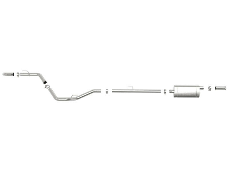 aFe Apollo GT Series 2-1/2in 409 SS Cat-Back Hi-Tuck Exhaust System 2020 Jeep Gladiator (JT) V6-3.6L Catback aFe