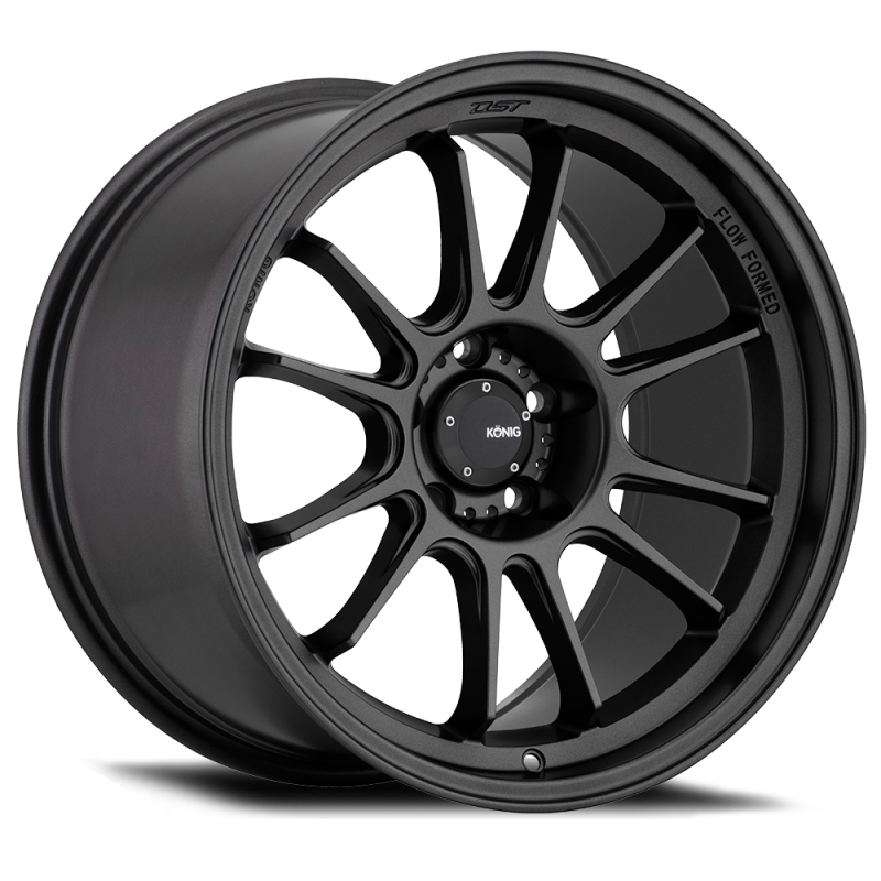Konig Hypergram 15x7.5 4x100 ET35 Matte Black Wheels - Cast Konig