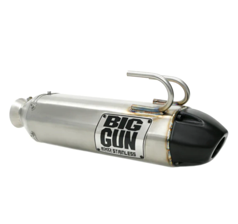 Big Gun 06-08 Arctic Cat 400 AUTO 4x4 FIS EXO Stainless Slip On Exhaust Powersports Exhausts Big Gun