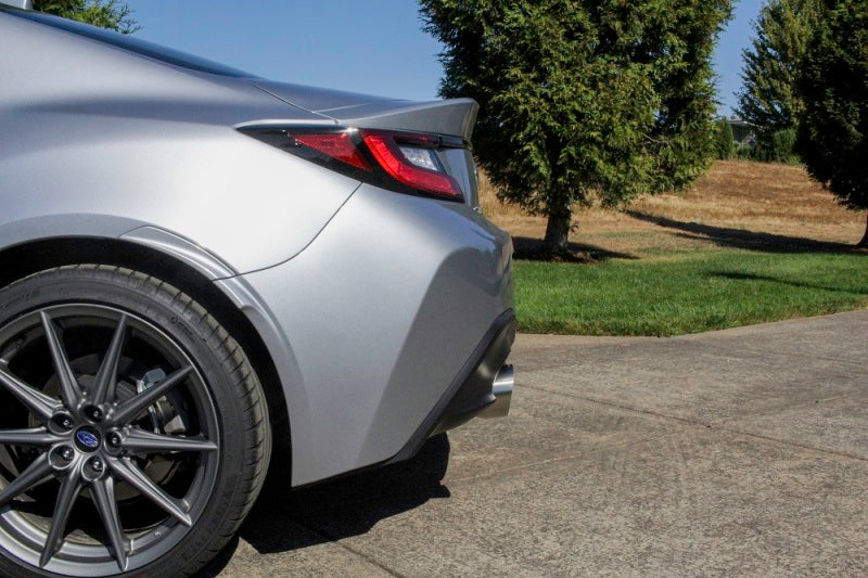 PERRIN 22-25 Subaru BRZ / Toyota GR86 Axle Back Exhaust SS (Single Side Exit w/Helmholtz Chamber) Axle Back Perrin Performance