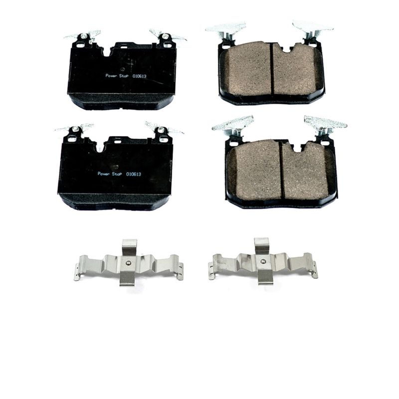 Power Stop 14-16 BMW 228i Front Z17 Evolution Ceramic Brake Pads w/Hardware Brake Pads - OE PowerStop