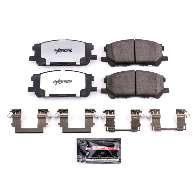 Power Stop 04-06 Lexus RX330 Front Z36 Truck & Tow Brake Pads w/Hardware Brake Pads - Performance PowerStop