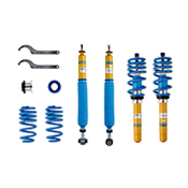 Bilstein B16 (PSS10) 17-19 Audi A4 Front and Rear Suspension Kit Coilovers Bilstein