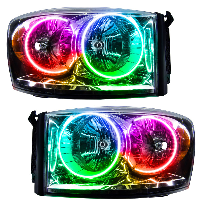 Oracle 07-08 Dodge Ram SMD HL - ColorSHIFT Headlights ORACLE Lighting