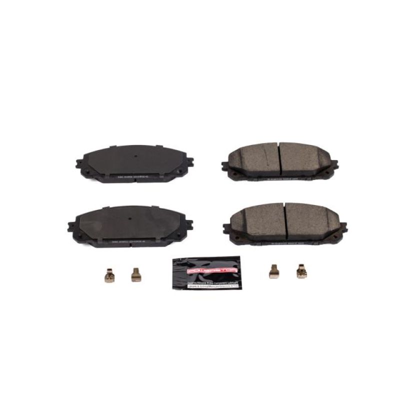 Power Stop 14-19 Jeep Cherokee Front Z23 Evolution Sport Brake Pads w/Hardware Brake Pads - Performance PowerStop