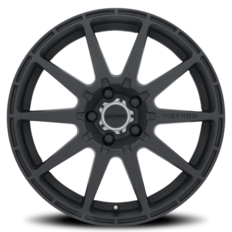 Method MR501 RALLY 17x8 +42mm Offset 5x100 67.1mm CB Matte Black Wheel Wheels - Cast Method Wheels