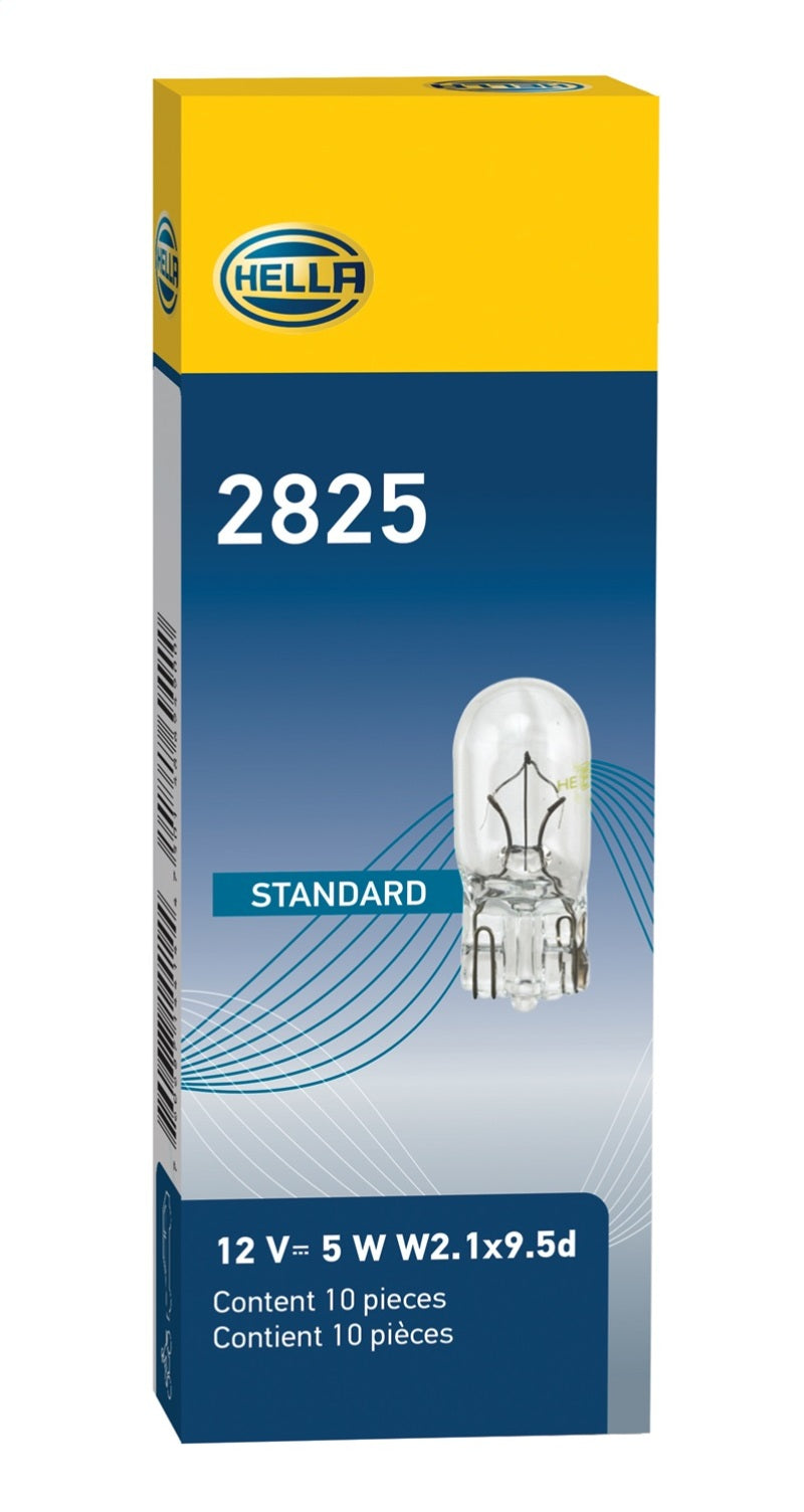 Hella Bulb 2825 12V 5W 4CP W2.1x9.5d T3.25 Bulbs Hella