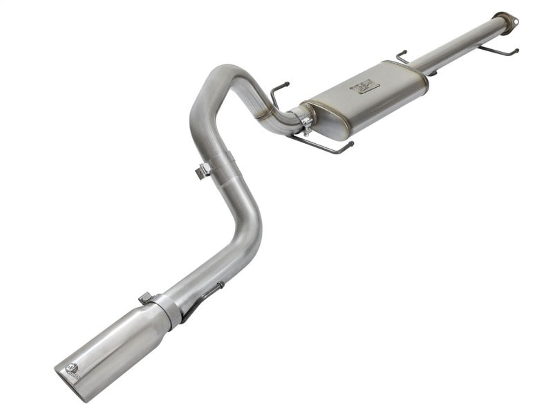 aFe MACH Force Xp 3in SS Cat-Back Single Rear Exit Exhaust w/Polished Tips 07-14 Toyota FJ Cruiser Catback aFe