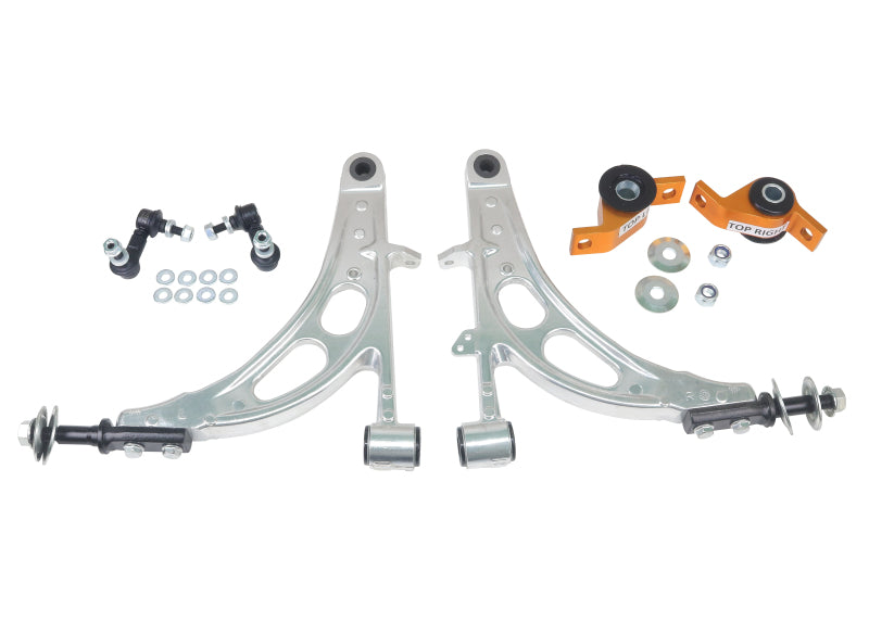 Whiteline 93-07 Subarau Impreza Front Lower Street Performance Alloy Control Arm Kit Control Arms Whiteline