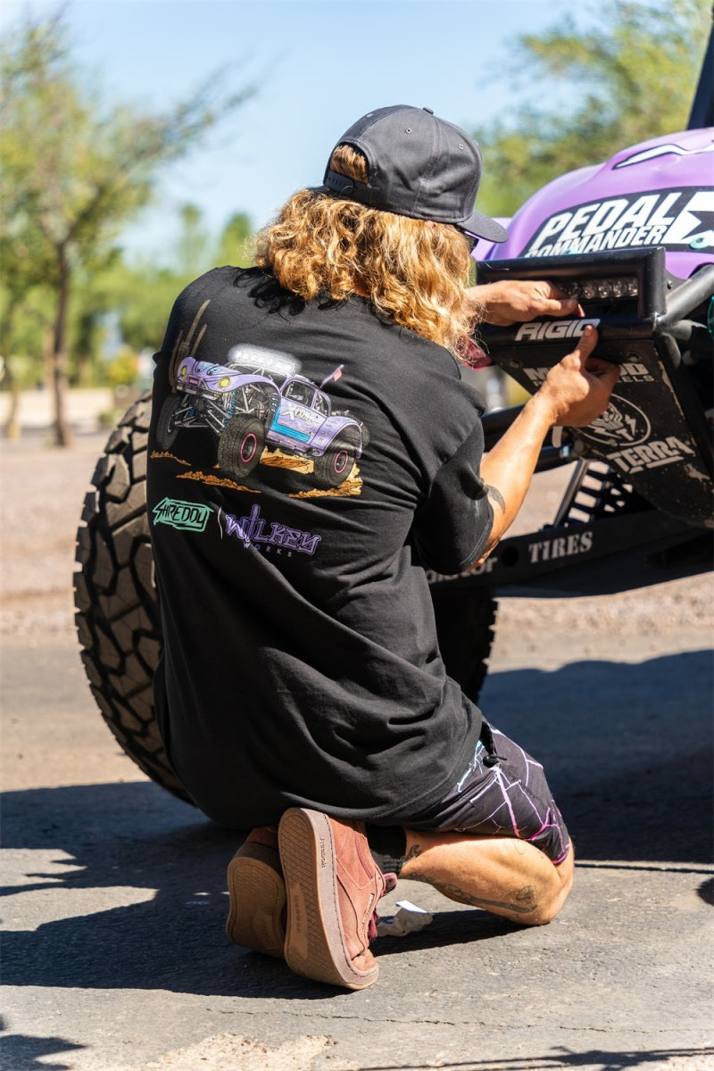 Rigid Industries x SHREDDY 360-Series 6in Lights w/Wt Bcklght (2) + 6 Covers (2 Pink/2 Teal/2 Blk) Light Bars & Cubes Rigid Industries