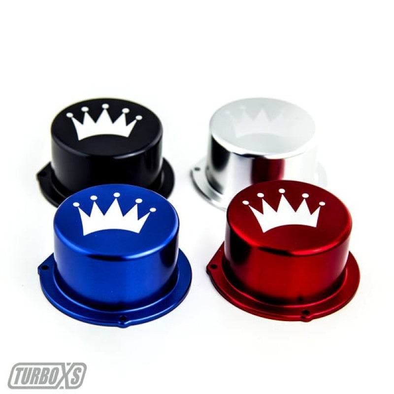 Turbo XS 15-16 Subaru WRX Billet Aluminum Vacuum Pump Cover - Silver Engine Covers Turbo XS