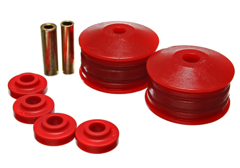 Energy Suspension 00-04 Mitsubishi Eclipse FWD (V6 engine only) Red Motor Mount Inserts (2 Torque Mo Bushing Kits Energy Suspension