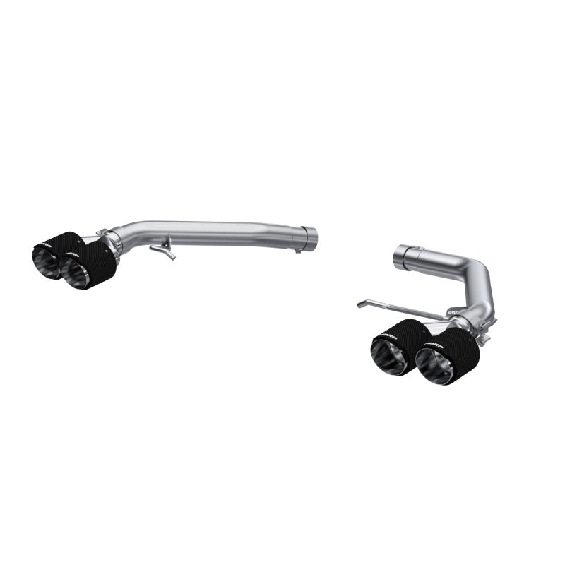 MBRP 14-17 Audi SQ5 3.0T Dual Rear Exit Axle Back w/ Quad Carbon Fiber Tips - T304 Axle Back MBRP