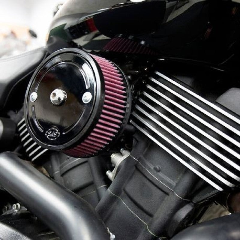 S&S Cycle 2014+ Street Stealth Air Cleaner Kit Air Intake Components S&S Cycle