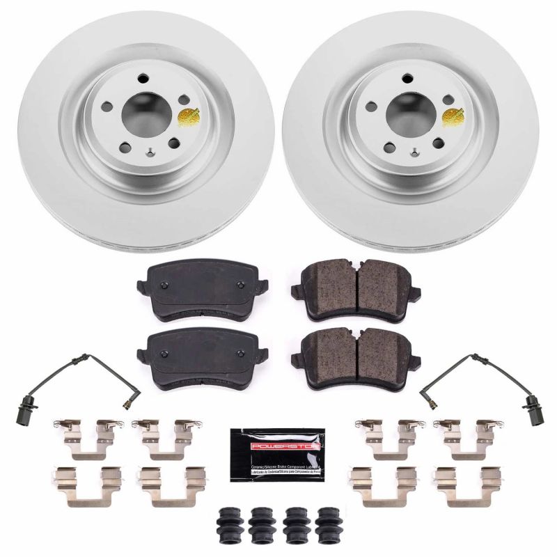 Power Stop 2018 Audi S8 Rear Z23 Evolution Sport Coated Brake Kit Brake Kits - Performance D&S PowerStop
