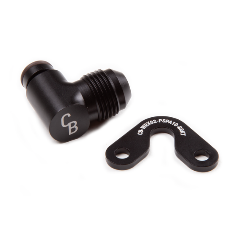 Chase Bays 04-07 Subaru WRX Power Steering Pump Feed 10AN Adapter Fittings Chase Bays