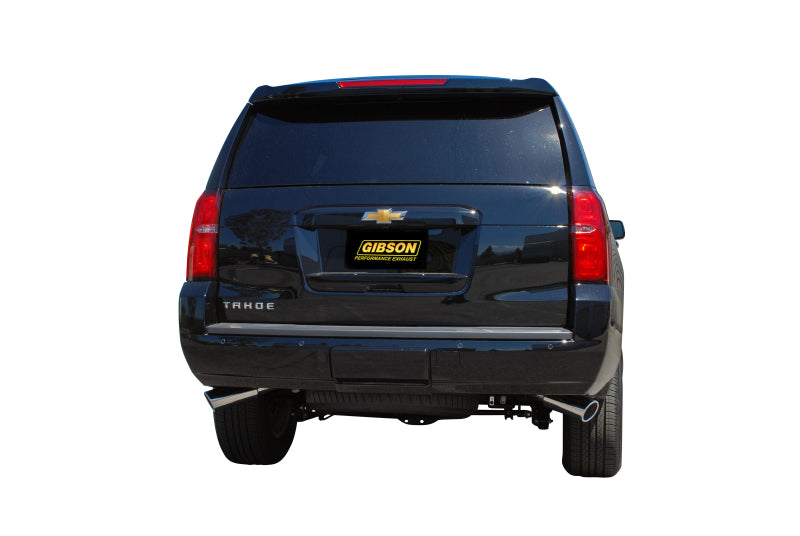 Gibson 15-19 Chevrolet Tahoe LS 5.3L 2.25in Cat-Back Dual Extreme Exhaust - Aluminized Catback Gibson