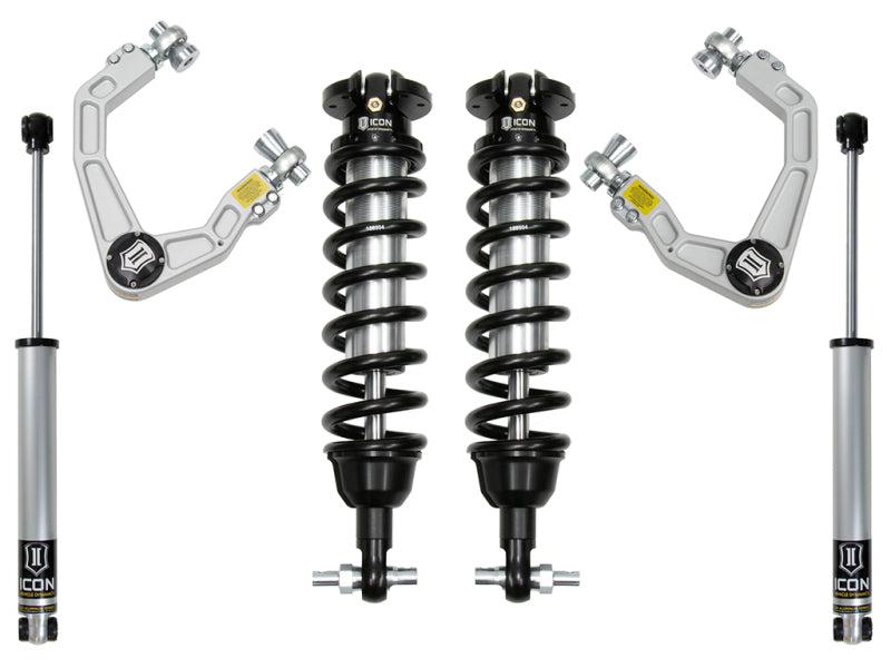 ICON 2019+ Ford Ranger 0-3.5in Stage 2 Suspension System w/Billet Uca Coilovers ICON