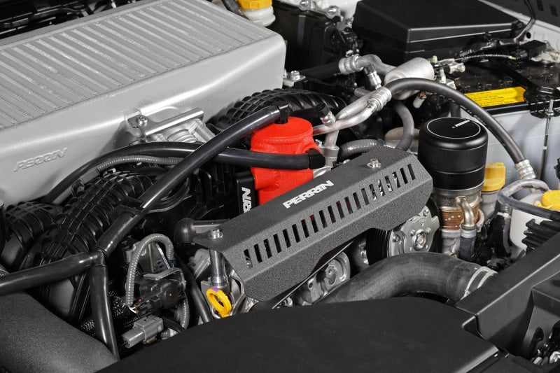 PERRIN 22-24 Subaru WRX Air Oil Separator - Black Oil Separators Perrin Performance