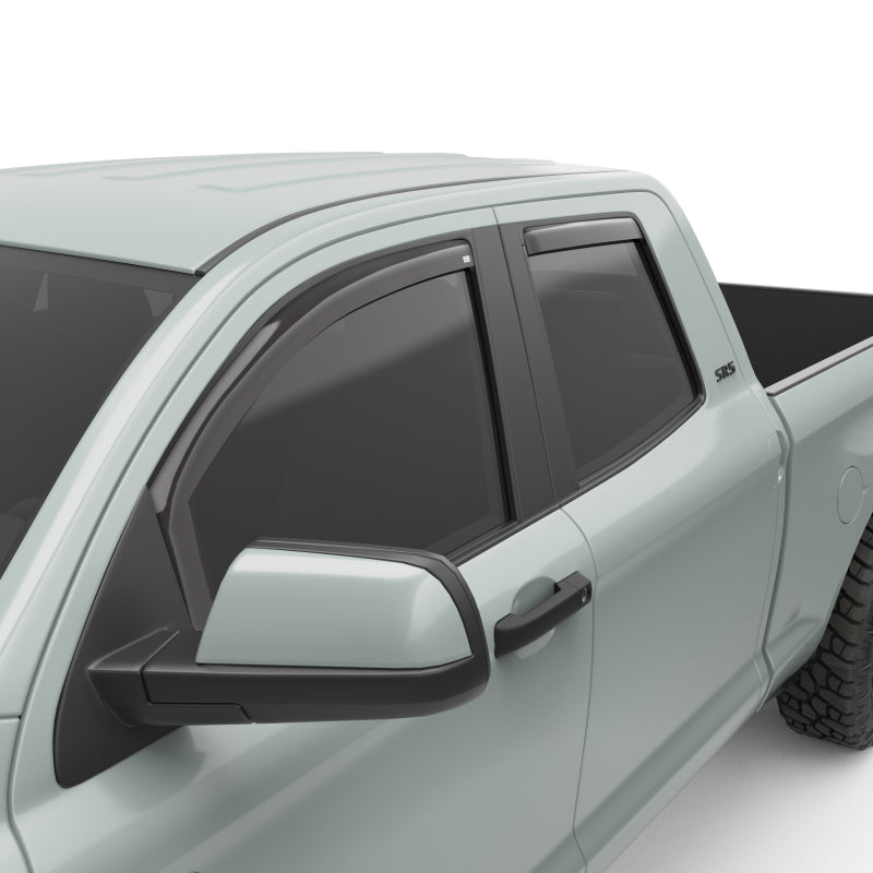EGR 07+ Toyota Tundra Double Cab In-Channel Window Visors - Set of 4 (575091) Wind Deflectors EGR