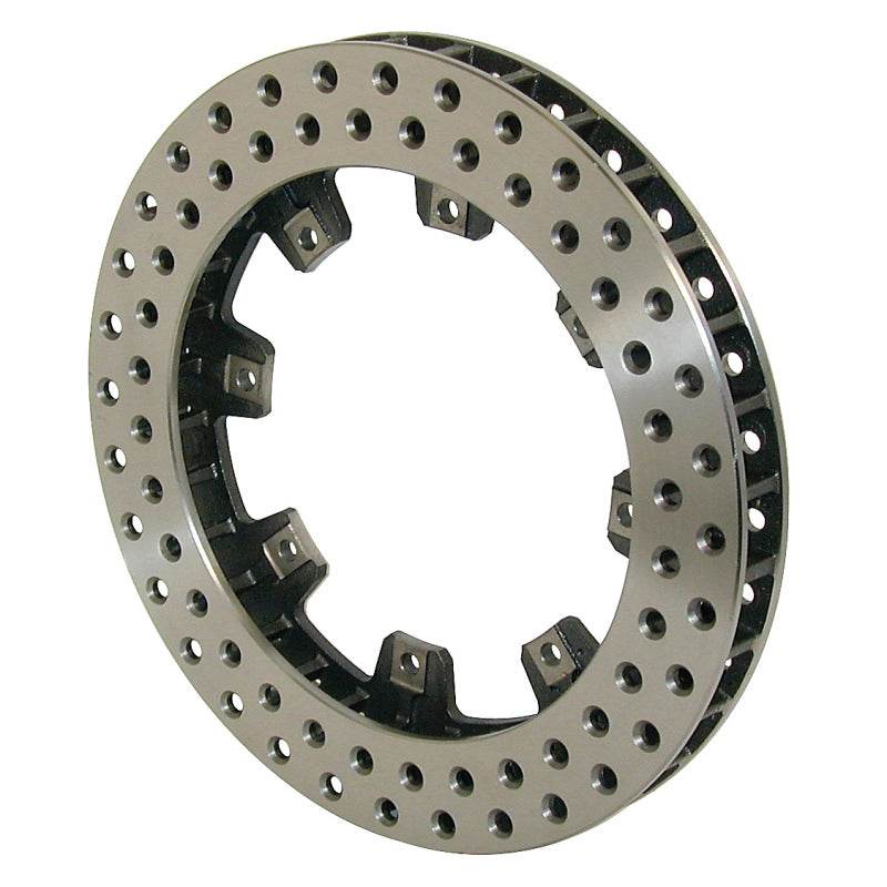 Wilwood Rotor-UL32 Vented Iron-Drilled 11.75 x 1.25 - 8 on 7.00in Brake Rotors - 2 Piece Wilwood