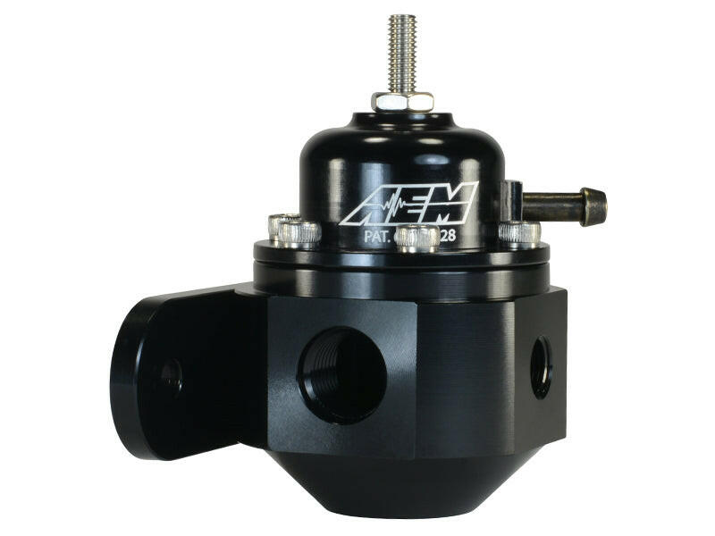 AEM Universal Black Adjustable Fuel Pressure Regulator Fuel Pressure Regulators AEM