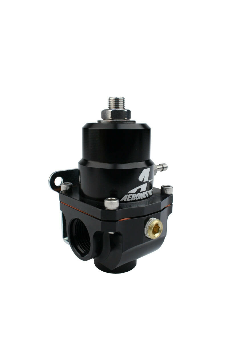 Aeromotive Adjustable Regulator - 35-75PSI - .313 Valve - (2) -08 Inlets/-08 Return Fuel Pressure Regulators Aeromotive