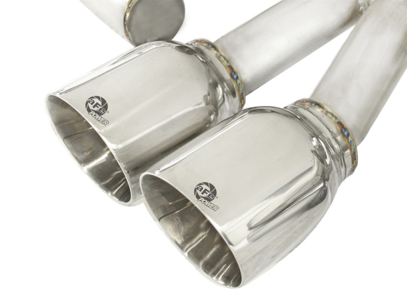 aFe ELITE 05-12 Porsche Boxster S (987.1-987.2) H6 3.4L 304SS Dual Cat-Back w/Dual Polished Tip Exht Catback aFe