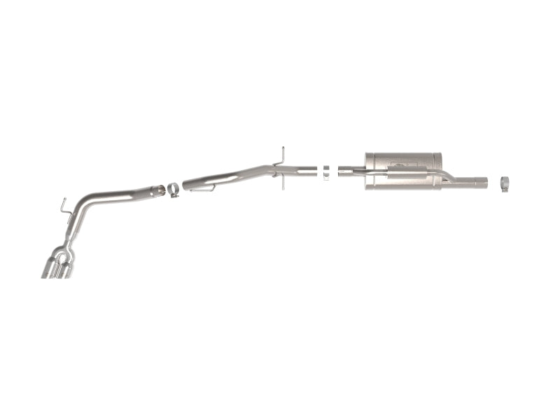 aFe 2024+ Ford Ranger L4-2.3L (t) Vulcan Series 2.5in to 3in Cat-Back Exhaust w/ Polished Tip Catback aFe