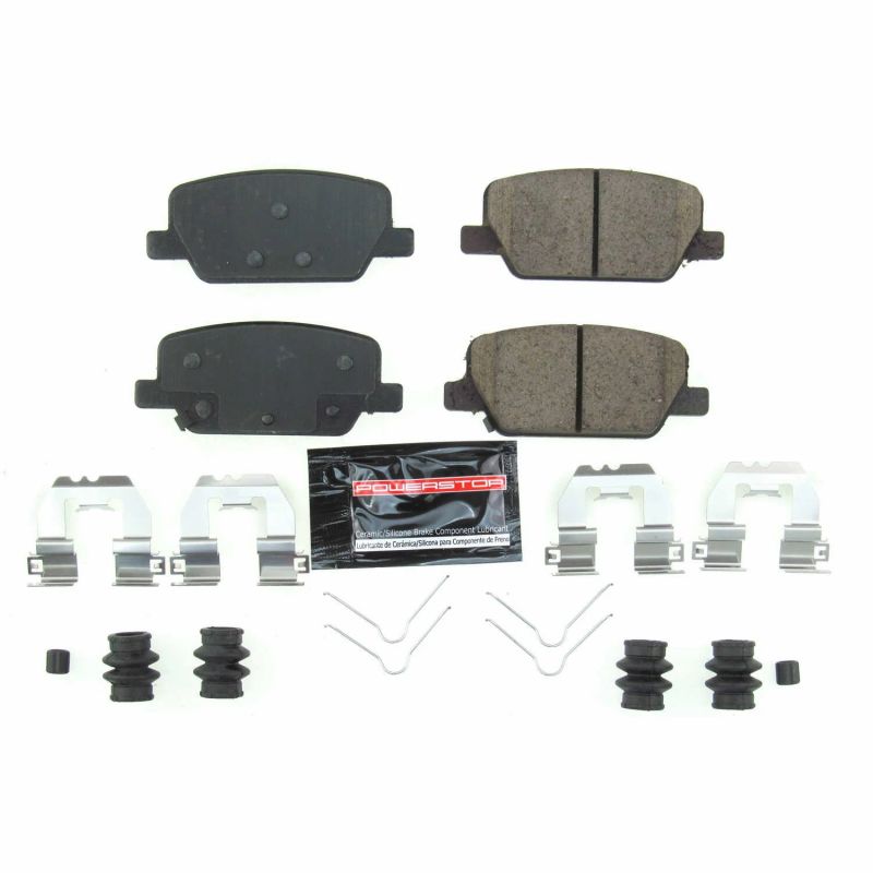 Power Stop 2019 Hyundai Santa Fe Rear Z23 Evolution Sport Brake Pads w/Hardware Brake Pads - Performance PowerStop