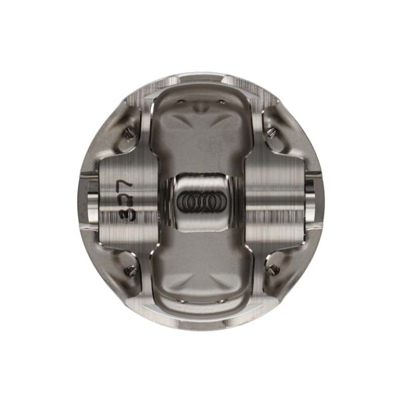Wiseco Mitsubishi 4G63 7-Bolt 12cc Dish 8.5:1 Compression Piston Set Piston Sets - Forged - 4cyl Wiseco