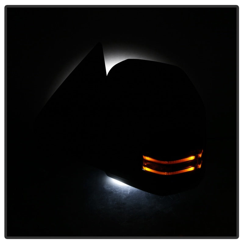 xTune 04-14 Ford F-150 Heated LED Telescoping Mirrors - Smoke (Pair) (MIR-FF15009S-G4-PWH-SM-SET) Side Mirrors SPYDER