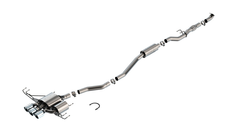 Borla 2023 Honda Civic Type R MT ATAK Catback Exhaust w/ 4in Tips Catback Borla