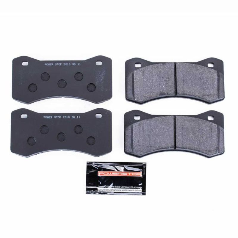 Power Stop Aero 4/6/W4A/W6A Radial Mount Track Day SPEC Brake Pads Brake Pads - Racing PowerStop
