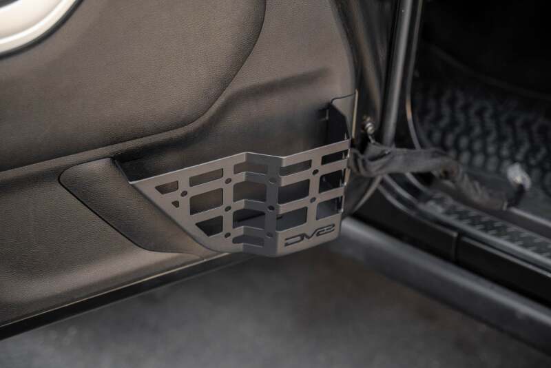 DV8 Offroad 11-18 Jeep Wrangler JK Front Door Pocket Molle Panels Exterior Trim DV8 Offroad