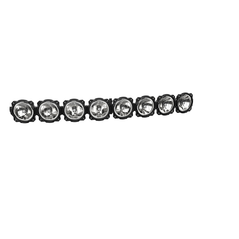 KC HiLiTES Universal 50in. Pro6 Gravity LED 8-Light 160w Combo Beam Radius Light Bar Light Bars & Cubes KC HiLiTES