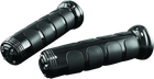 Kuryakyn ISO-Grips With OEM Heated Grip 06-20 Honda GL1800 Black Grips Kuryakyn