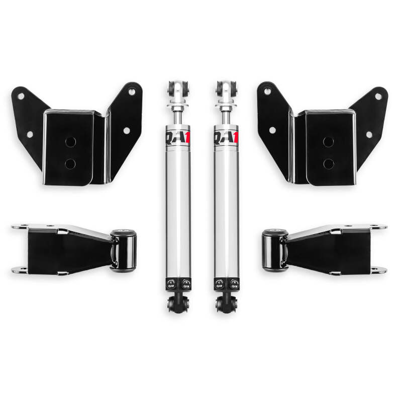QA1 99-06 Chevrolet Silverado 1500 2WD Long Bed Double Adjustable 2-4in Rear Drop Kit Lowering Kits QA1