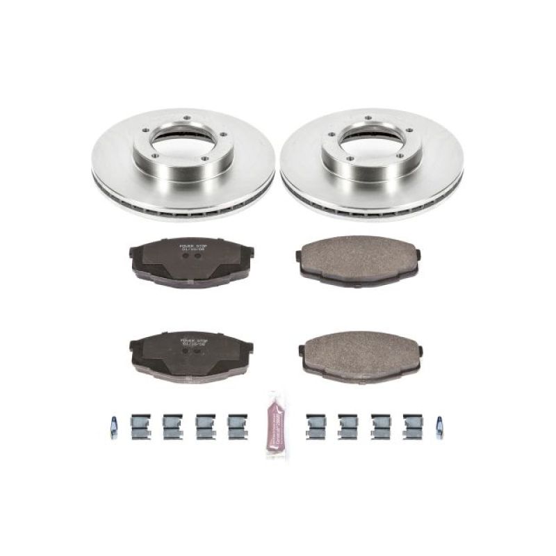 Power Stop 89-95 Toyota Pickup Front Autospecialty Brake Kit Brake Kits - OE PowerStop