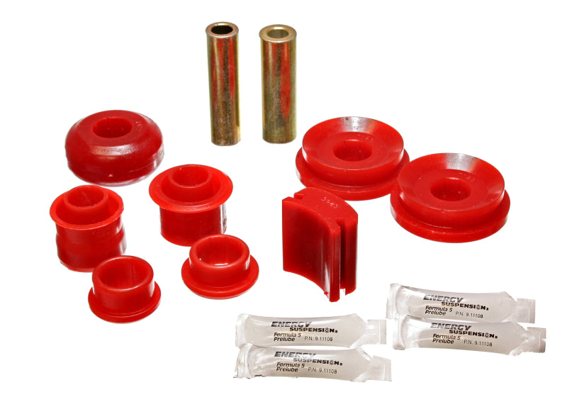 Energy Suspension 05-07 Ford Mustang Red Rear Upper Control Arm Bushings Bushing Kits Energy Suspension