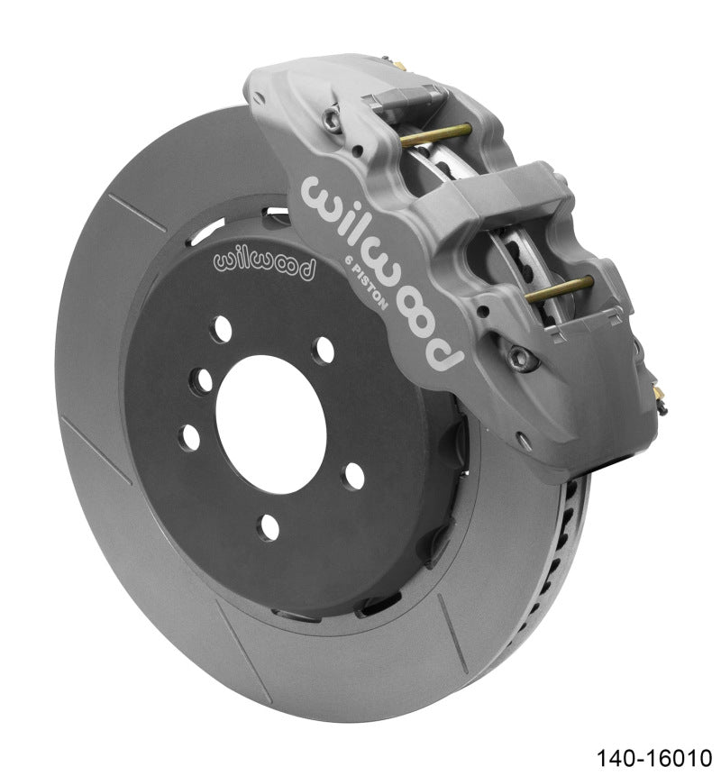 Wilwood AERO6 Front Brake Kit 14.00 Slotted 96-99 BMW M3 w/Lines Big Brake Kits Wilwood