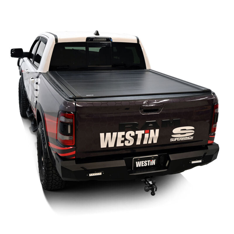 Westin 19-26 RAM 1500 New Body 5ft 7in. (67in) Bed Electric Retractable Tonneau Cover - Black Tonneau Covers - Retractable Westin