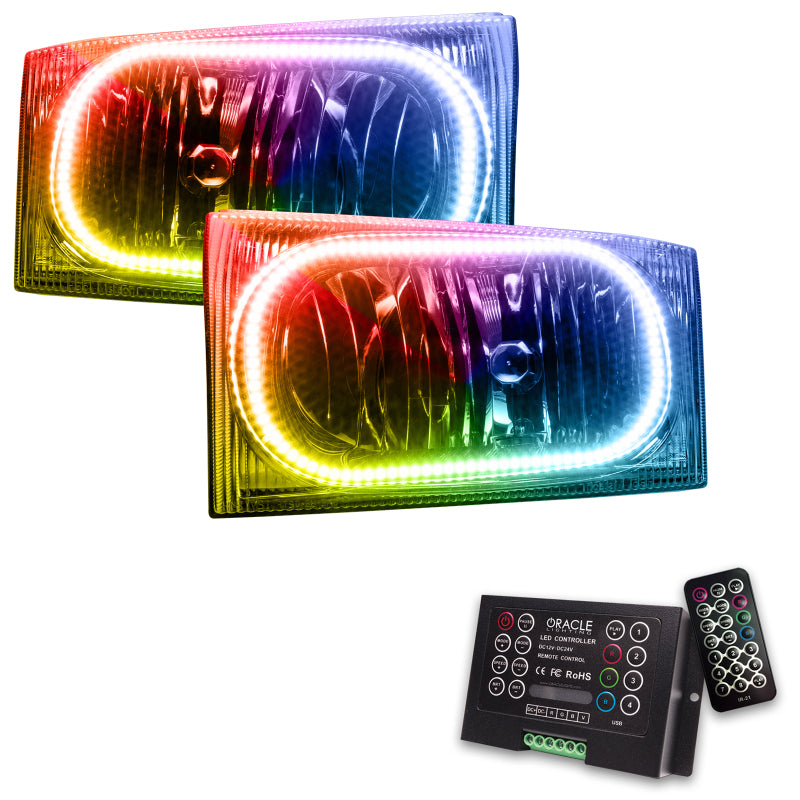 Oracle 99-04 Ford F250 LED HL - ColorSHIFT w/ 2.0 Controller Headlights ORACLE Lighting