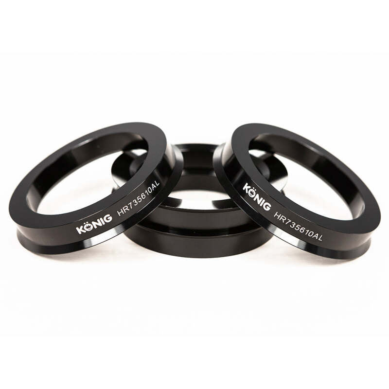 Konig Aluminum Hub Ring Set (4pcs) - 73.1mm O.D. / 56.1mm I.D. Wheel Accessories Konig
