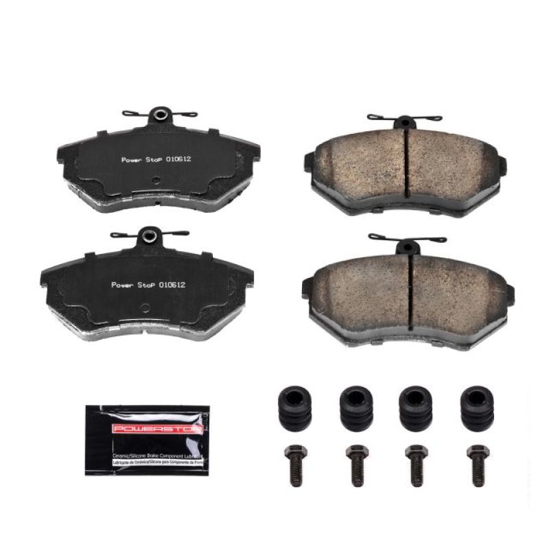 Power Stop 95-02 Volkswagen Cabrio Front Z23 Evolution Sport Brake Pads w/Hardware Brake Pads - Performance PowerStop