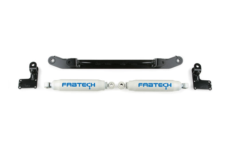 Fabtech 07-14 GM C/K1500 2WD/4WD Dual Steering Stabilizer System w/Perf. Shocks Steering Stabilizer Fabtech